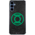 DC Comics Green Lantern Logo Black Background Galaxy A55 5G Clear Case