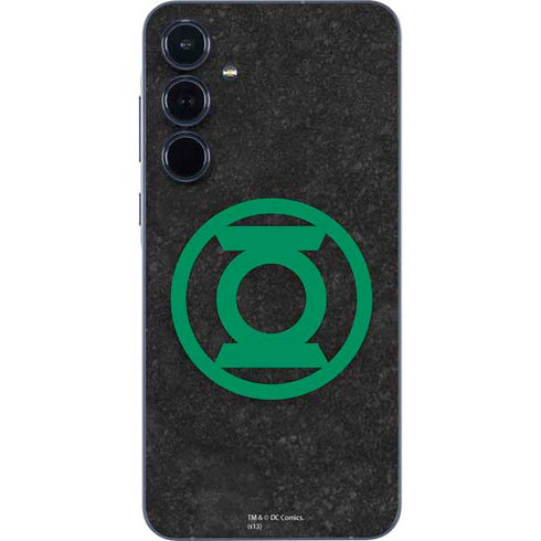 DC Comics Green Lantern Logo Black Background Galaxy A55 5G Skin