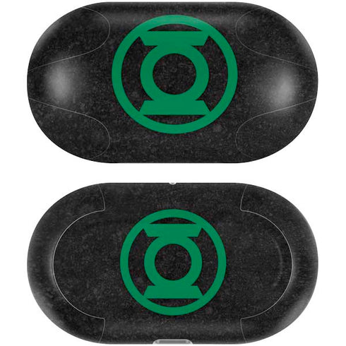 DC Comics Green Lantern Logo Black Background Galaxy Buds Plus Skin