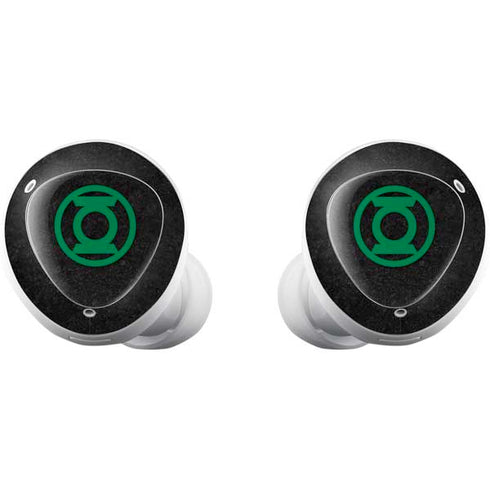 DC Comics Green Lantern Logo Black Background Galaxy Buds Plus Skin