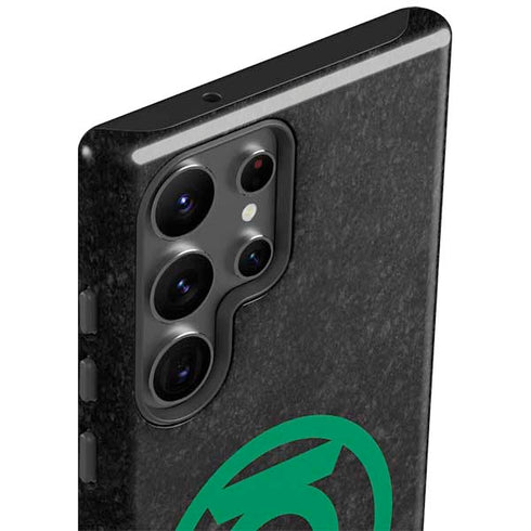 DC Comics Green Lantern Logo Black Background Galaxy S23 Ultra Pro Case