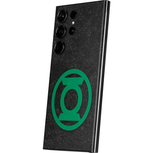 DC Comics Green Lantern Logo Black Background Galaxy Skins