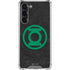 DC Comics Green Lantern Logo Black Background Galaxy S24 FE Clear Case