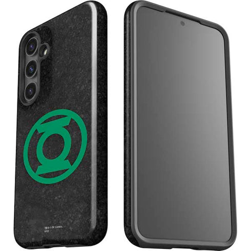 DC Comics Green Lantern Logo Black Background Galaxy S25 Impact Case