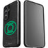 DC Comics Green Lantern Logo Black Background Galaxy S25 Impact Case
