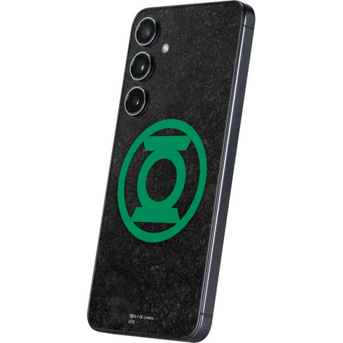 DC Comics Green Lantern Logo Black Background Galaxy S24 Plus Skin