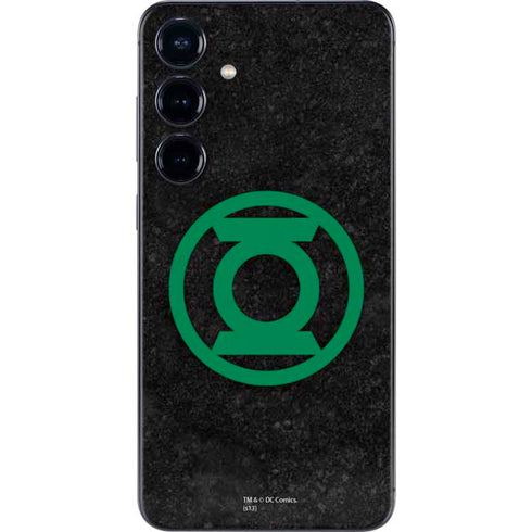DC Comics Green Lantern Logo Black Background Galaxy S24 Skin