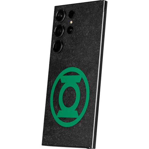 DC Comics Green Lantern Logo Black Background Galaxy S24 Ultra Skin