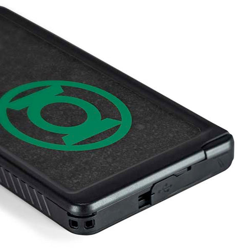 DC Comics Green Lantern Logo Black Background Galaxy S24 Ultra Waterproof Case