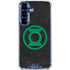 DC Comics Green Lantern Logo Black Background Galaxy S25 Clear Case