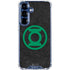 DC Comics Green Lantern Logo Black Background Galaxy S25 FE Clear Case