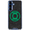 DC Comics Green Lantern Logo Black Background Galaxy S25 Plus Clear Case