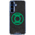 DC Comics Green Lantern Logo Black Background Galaxy S25 Plus Clear Case