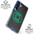DC Comics Green Lantern Logo Black Background Galaxy S25 Plus Clear Case