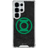 DC Comics Green Lantern Logo Black Background Galaxy S25 Ultra Clear Case