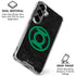 DC Comics Green Lantern Logo Black Background Galaxy S26 Plus Clear Case
