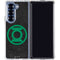 DC Comics Green Lantern Logo Black Background Galaxy Z Fold7 Clear Case