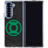 DC Comics Green Lantern Logo Black Background Galaxy Z Fold7 Clear Case