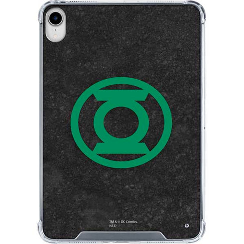 DC Comics Green Lantern Logo Black Background iPad 11th Gen (2025) Clear Case