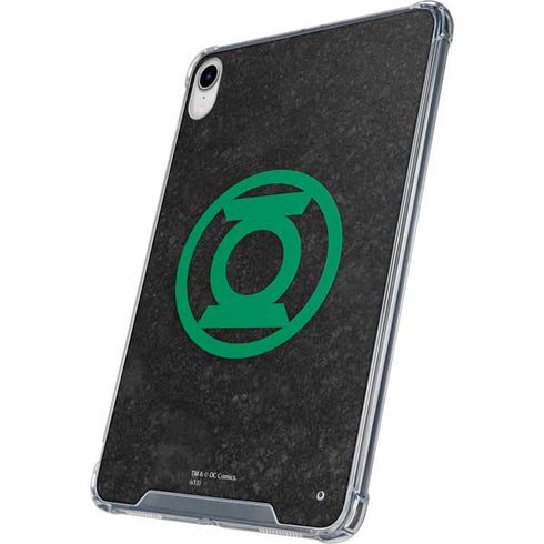 DC Comics Green Lantern Logo Black Background iPad 11th Gen (2025) Clear Case