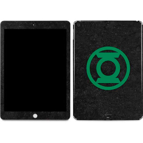 DC Comics Green Lantern Logo Black Background Apple iPad Skin