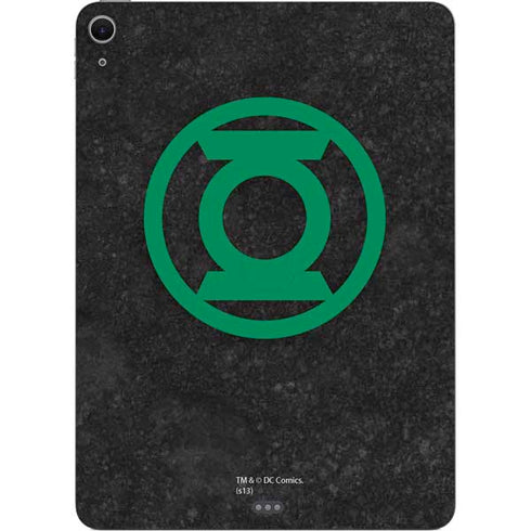 DC Comics Green Lantern Logo Black Background Apple iPad Air Skin