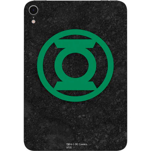 DC Comics Green Lantern Logo Black Background Apple iPad Mini Skin
