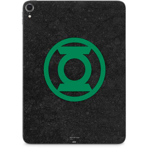 DC Comics Green Lantern Logo Black Background Apple iPad Pro Skin