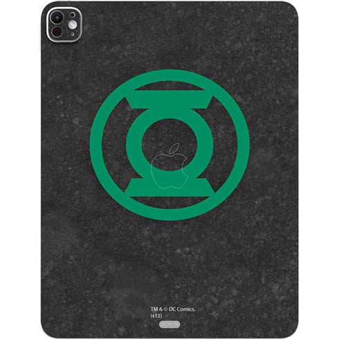 DC Comics Green Lantern Logo Black Background iPad Pro 13in M4 (2024) Skin