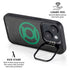 DC Comics Green Lantern Logo Black Background iPhone 14 Plus Kickstand Case