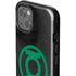 DC Comics Green Lantern Logo Black Background iPhone 15 Impact Case