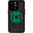 DC Comics Green Lantern Logo Black Background iPhone 15 Pro Waterproof Case