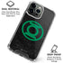 DC Comics Green Lantern Logo Black Background iPhone 16 Pro Max Clear Case