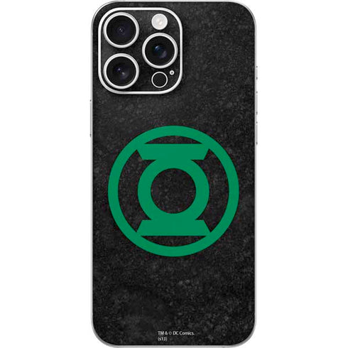 DC Comics Green Lantern Logo Black Background iPhone 16 Pro Max Skin