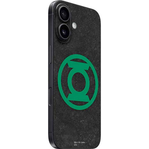 DC Comics Green Lantern Logo Black Background iPhone 16 Skin