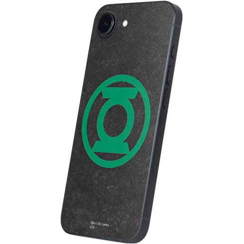 DC Comics Green Lantern Logo Black Background iPhone 16e Skin
