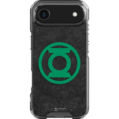 DC Comics Green Lantern Logo Black Background iPhone 17 Air Clear Case