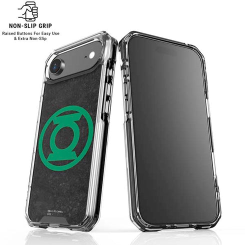 DC Comics Green Lantern Logo Black Background iPhone 17 Air Clear Case