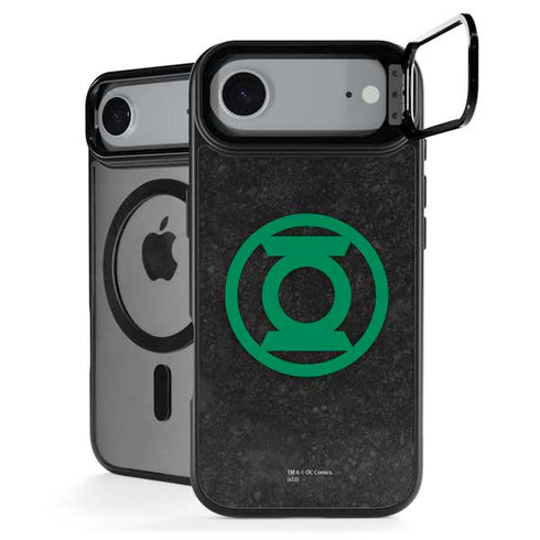 DC Comics Green Lantern Logo Black Background iPhone 17 Air Kickstand Case