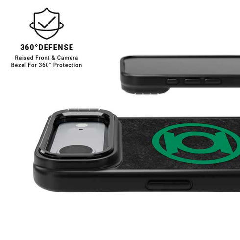 DC Comics Green Lantern Logo Black Background iPhone 17 Air Kickstand Case