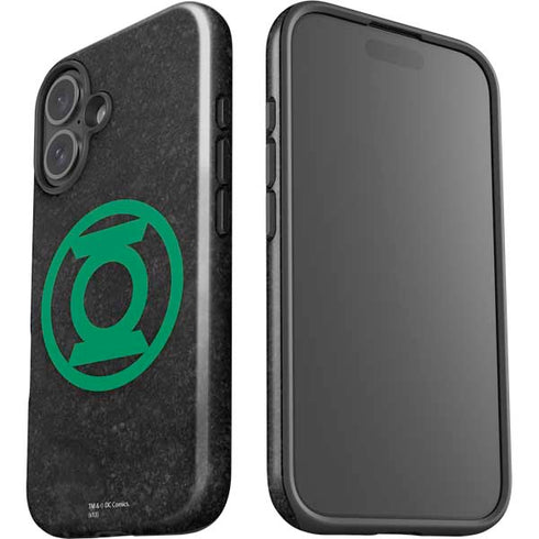 DC Comics Green Lantern Logo Black Background iPhone 17 Impact Case