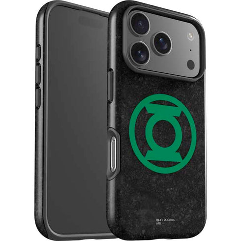 DC Comics Green Lantern Logo Black Background iPhone 17 Pro Impact Case