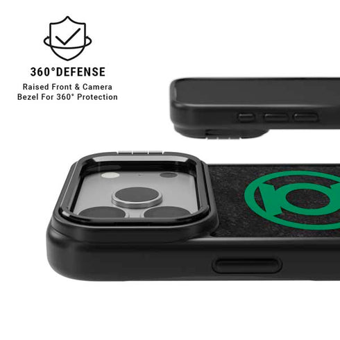 DC Comics Green Lantern Logo Black Background iPhone 17 Pro Kickstand Case