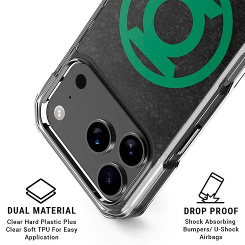 DC Comics Green Lantern Logo Black Background iPhone 17 Pro MagSafe Case