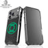 DC Comics Green Lantern Logo Black Background iPhone 17 Pro Max Clear Case