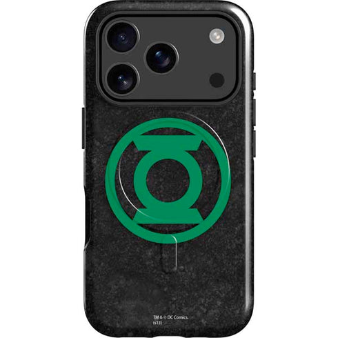 DC Comics Green Lantern Logo Black Background iPhone 17 Pro Max Magsafe Impact Case