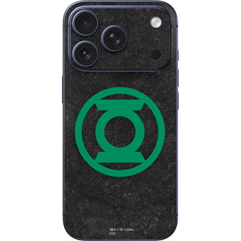DC Comics Green Lantern Logo Black Background iPhone 17 Pro Skin
