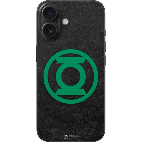 DC Comics Green Lantern Logo Black Background iPhone 17 Skin