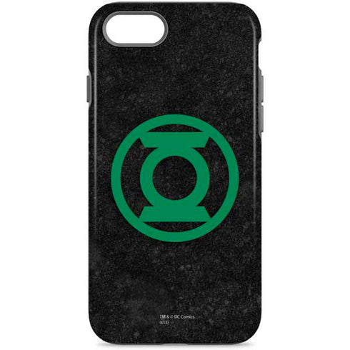 DC Comics Green Lantern Logo Black Background iPhone Cases
