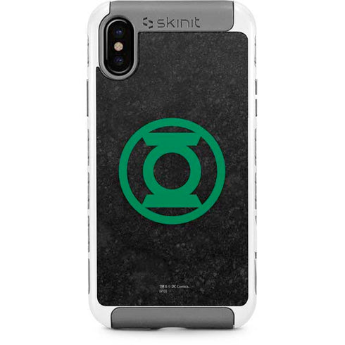 DC Comics Green Lantern Logo Black Background iPhone Cases